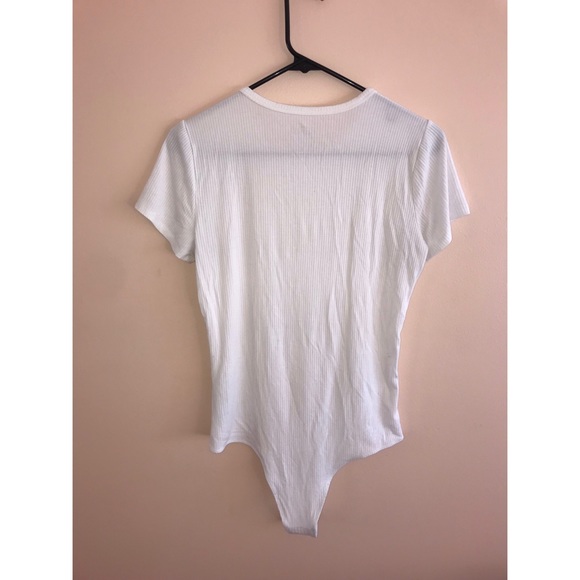 Hollister White Bodysuit Size Large - Picture 2 of 2